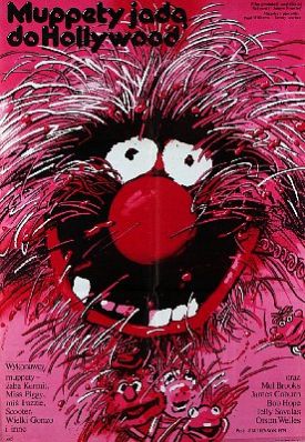 Muppets Go To Hollywood Polish movie poster