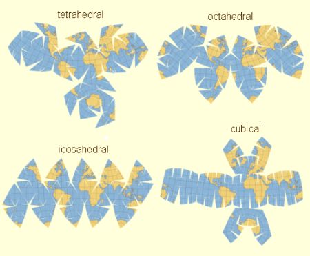 Earth Map Projection