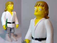 custom Simpsons Mark Hamill figure