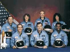 The valiant crew of the Challenger